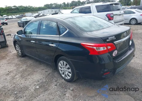 2016 Nissan Sentra S z USA, uszkodzony, nr VIN 3N1AB7APXGY297042